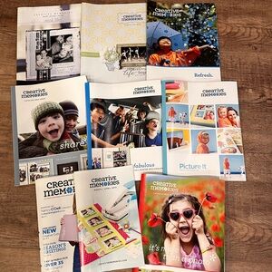 Creative Memories Idea books Lot of Various seasons